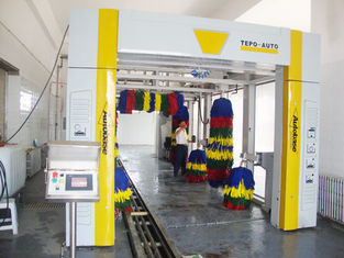 China Lowest fault rate Automatic Car Wash Machine , vehicle wash systems TEPO-AUTO -TP-1201 supplier